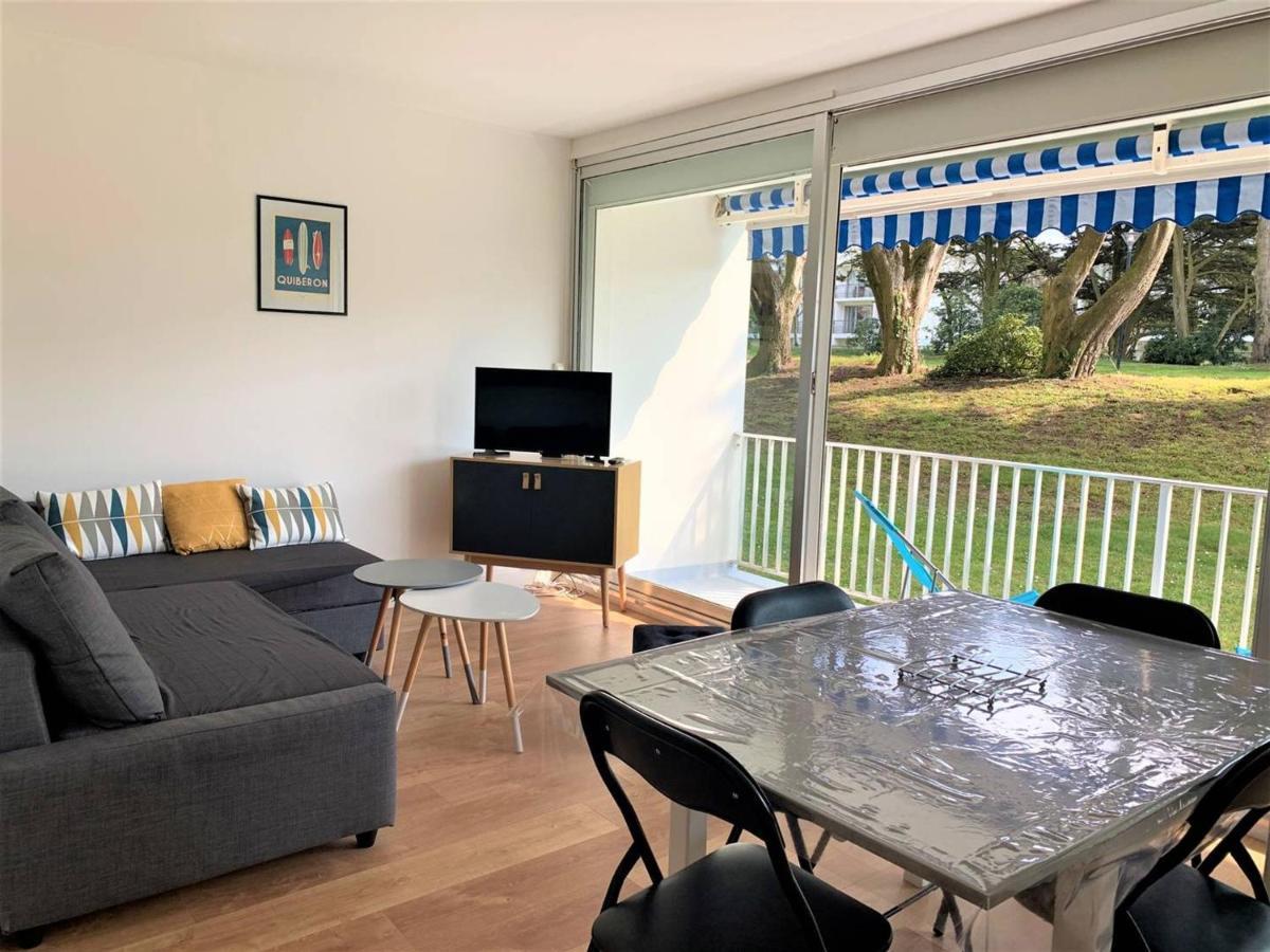 Quiberon, Appart 2 Pieces Renove, A 2 Pas De La Plage, Loggia Sud, Garage, Classe 2*, Pour 3 Pers. - Fr-1-478-182 エクステリア 写真